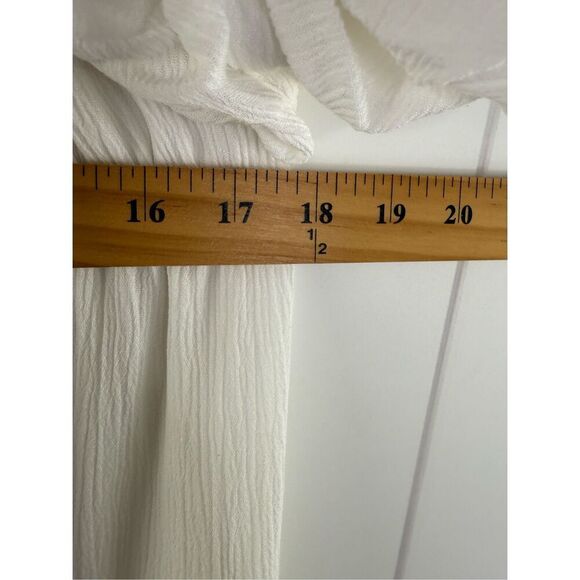 NWT Coven & Co White Milkmaid Dress Size XS Lagenlook Maternity - Picture 7 of 13